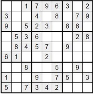 Sudoku to solve